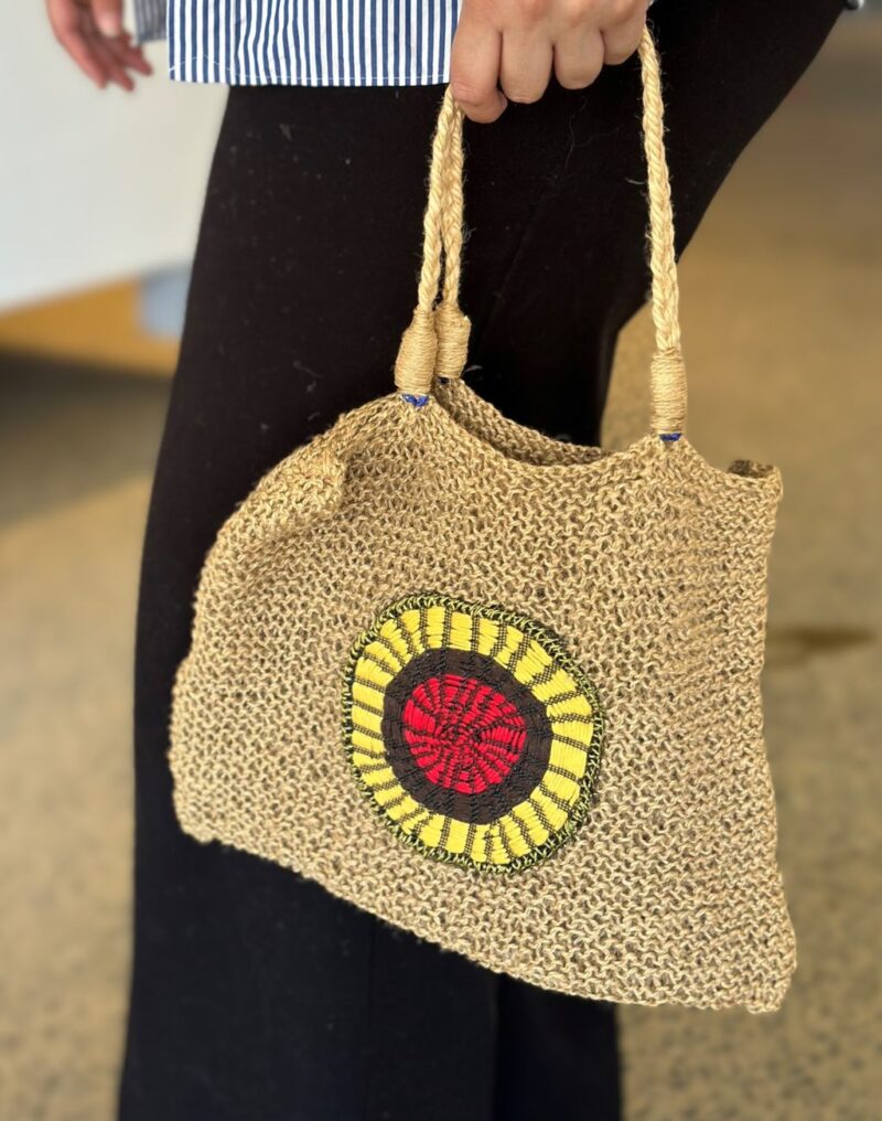 Knitted String Dilly Bag  - Cynthia Hardie