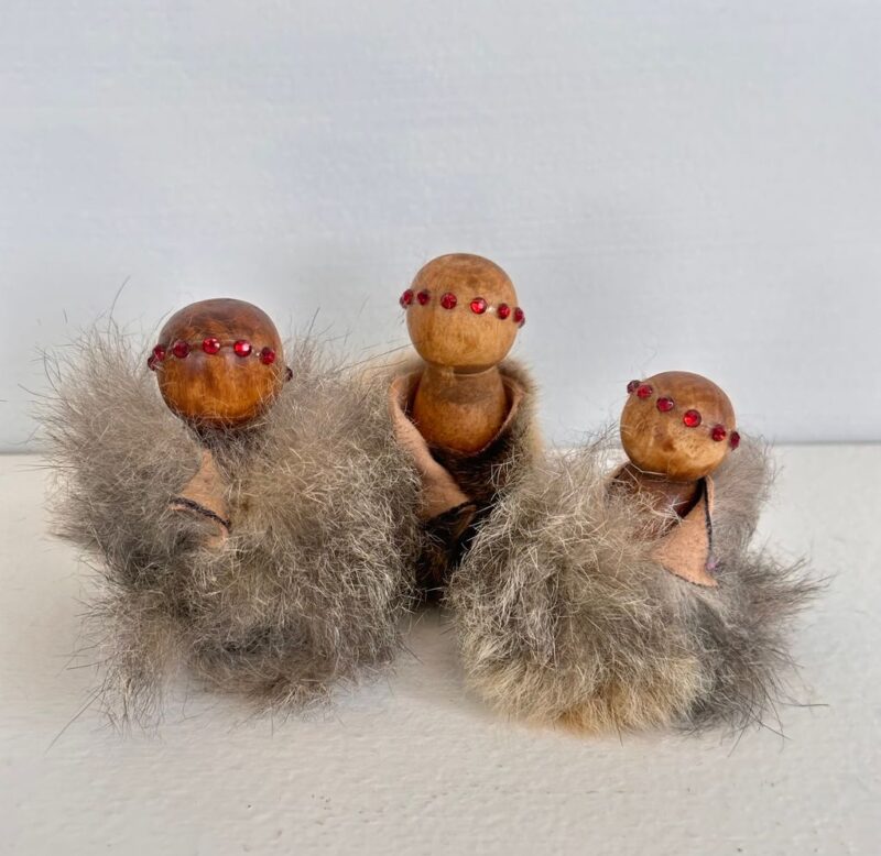 Possum Skin cloak doll Sets