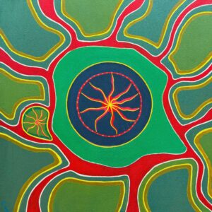 Keep the Fire Burning - Painting - Rochelle Patten