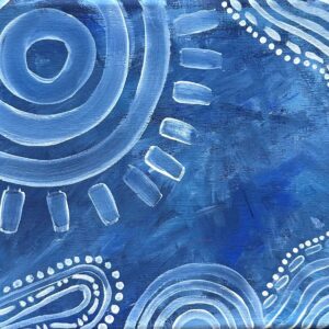 Gazing Upon The Stars - Painting - Suzanne Atkinson