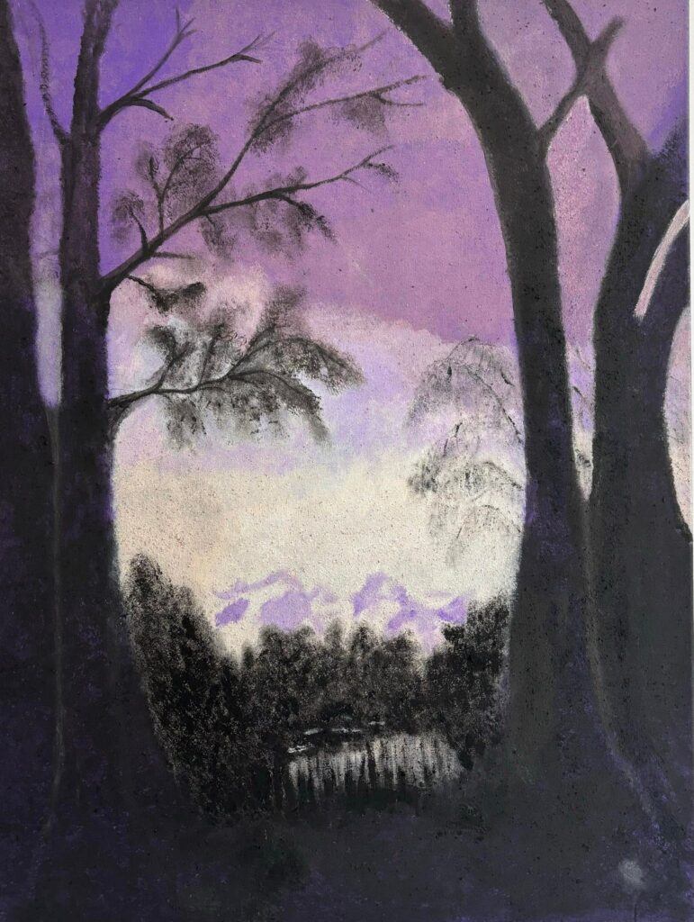 Sunset at Yelima - Painting - Rochelle Patten
