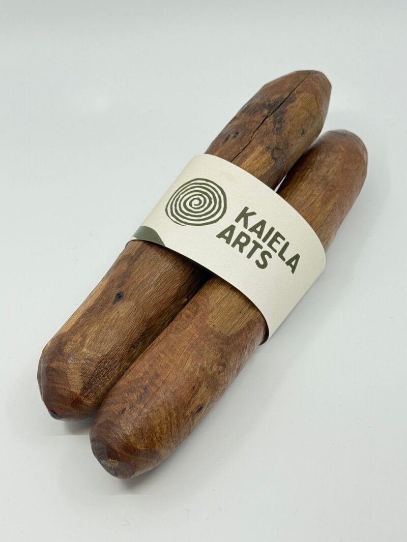 Hand carved clapsticks  - Paul Hamlyn