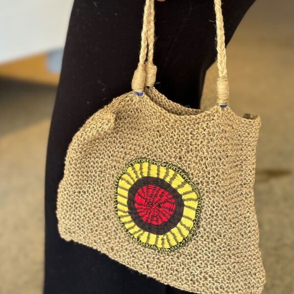 Knitted String Dilly Bag  - Cynthia Hardie