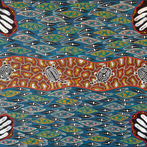 Turtles - Painting - Brett Wilson