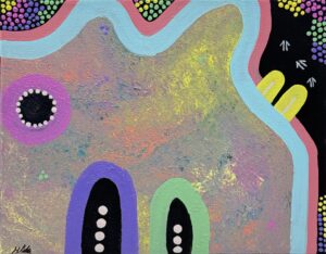 'Lands' - Painting - Mya Falla