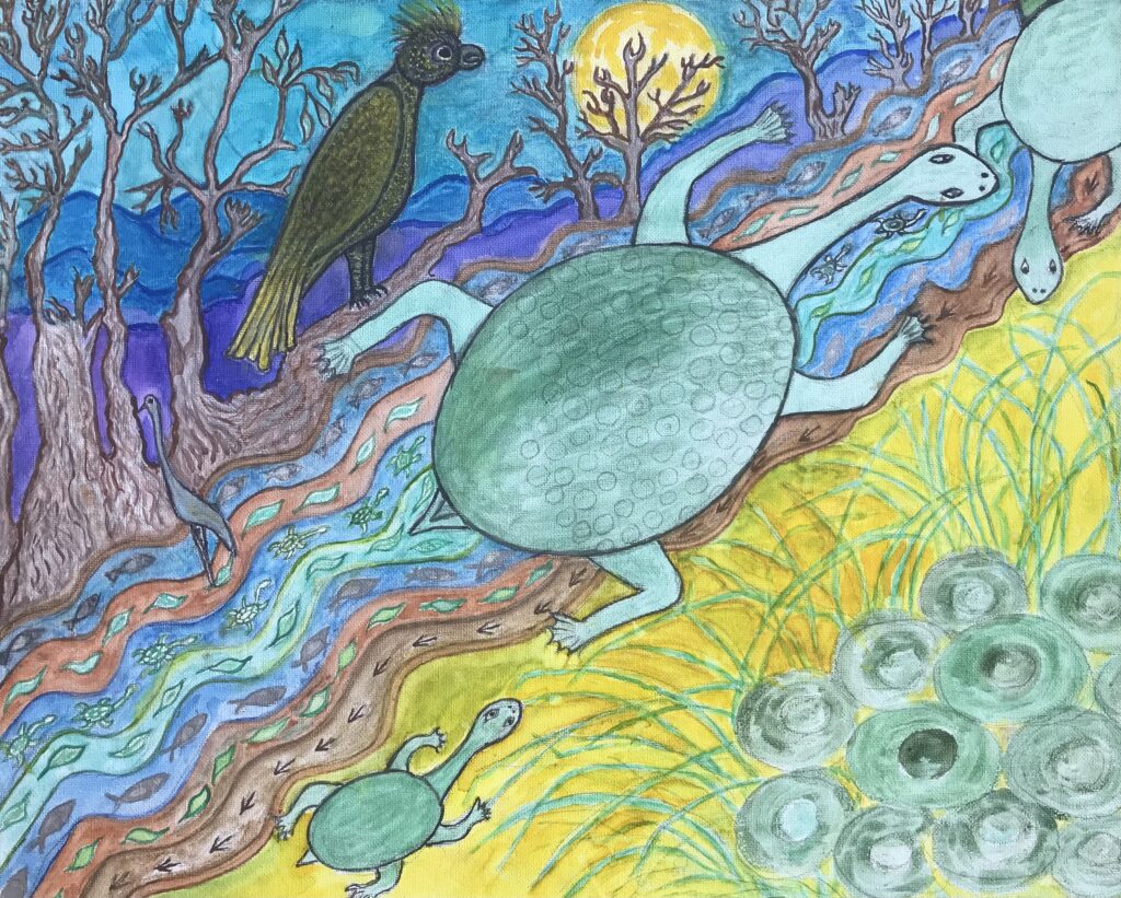 Totems - Painting - Amy Briggs