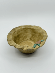 Light Brown Turtle Pot - Ceramic - Jack Anselmi