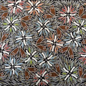 Grub & Rain Moth Evolution #1 - Painting - Brett Wilson