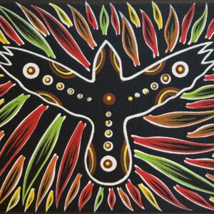 Eagle (Gurranyin) (Bunjil) - Painting - Brett Wilson