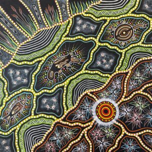 River Spiders - Painting - Brett Wilson