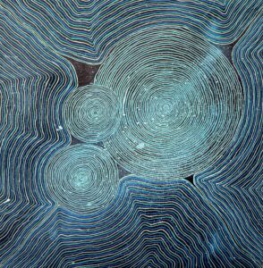 Yanha Dhuluwi (Go Straight Ahead) - Painting - Georgina Post