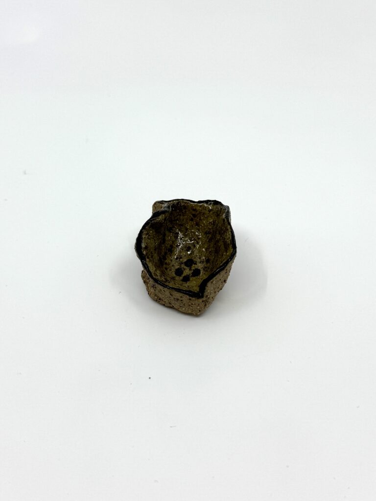 Tiny dish bowl #6 - Ceramic - Tarn Parker