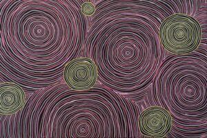 Garngan, walanbang miimi - very strong sister - Painting - Georgina Post