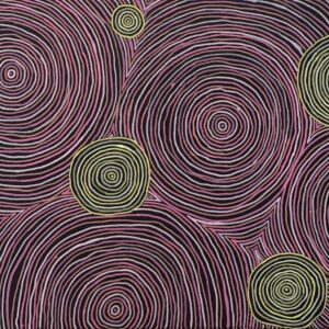 Garngan, walanbang miimi - very strong sister - Painting - Georgina Post