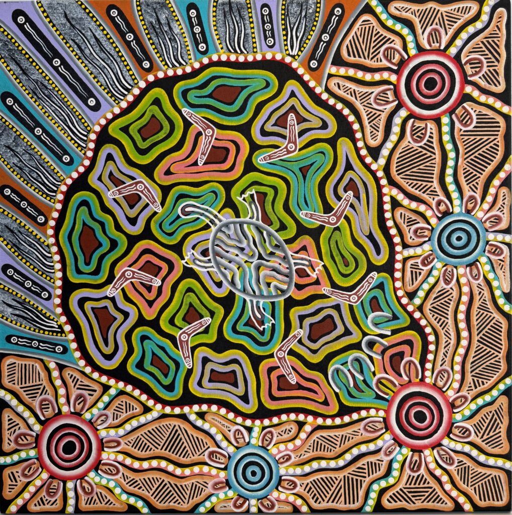 Boomerang Learning- Knowledge - Painting - Brett Wilson