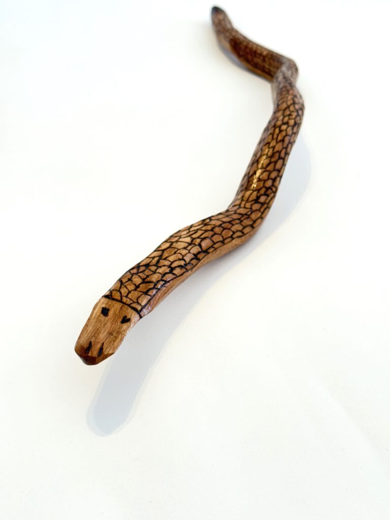 Biami Snake carving #5 - Artefact - Paul Hamlyn