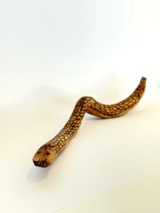Mini Biami Snake carving #6 - Artefact - Paul Hamlyn