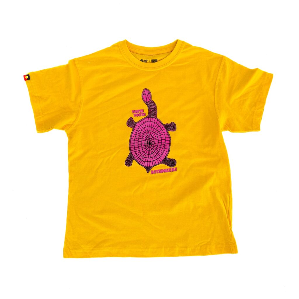 Kaiela x Gammin T-shirt Yellow -  -