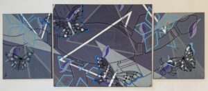 New Beginnings (Triptych) - Painting - Tahnee Day