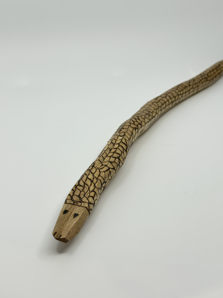 Mini Biami Snake Carving #12 - Artefact - Paul Hamlyn