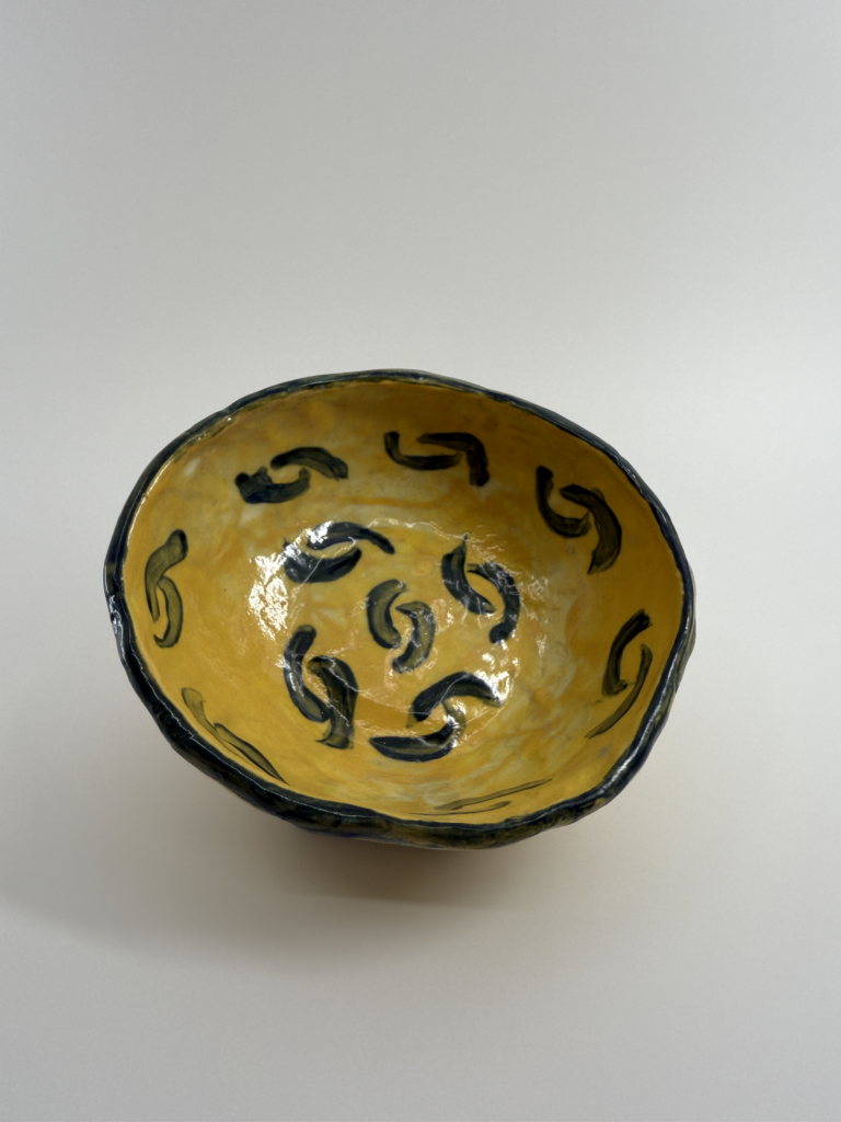 Yellow bowl - Ceramic - Cynthia Hardie