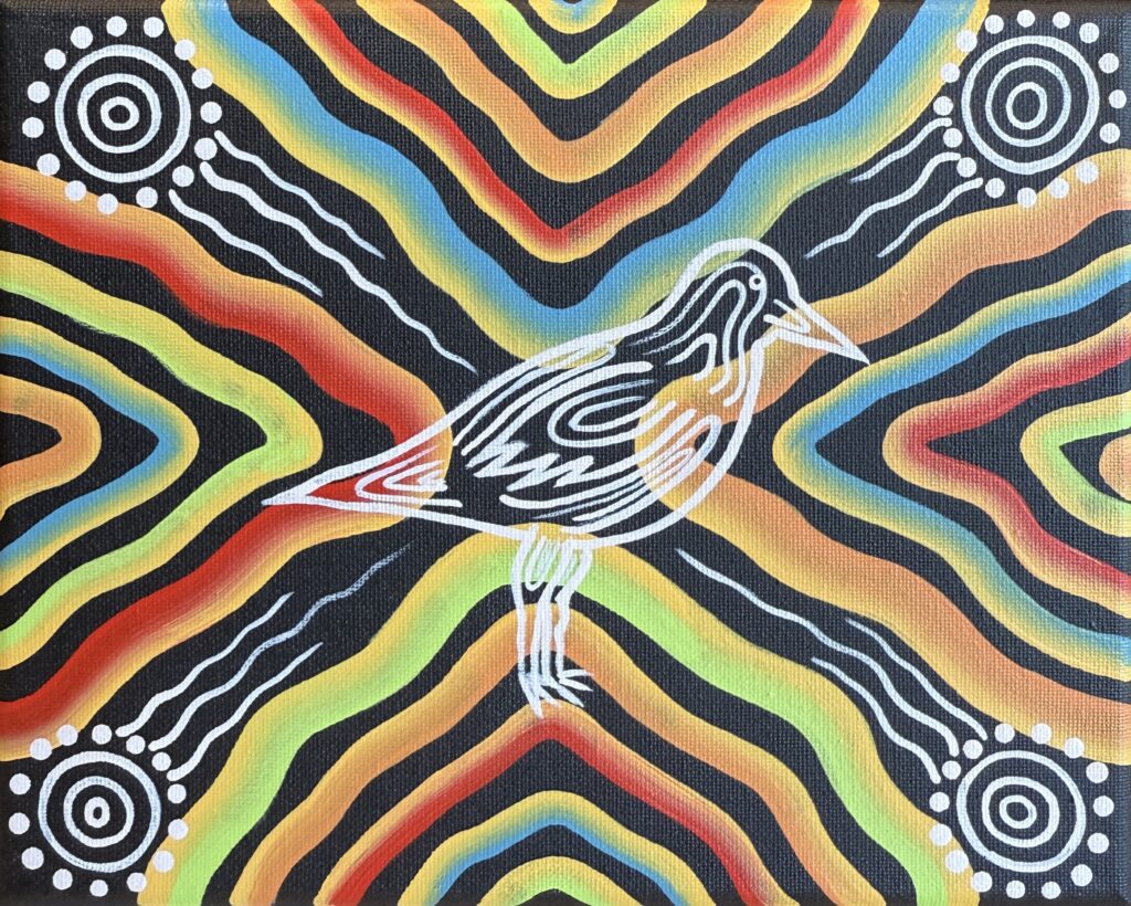 Plover (Barmah) #5 - Painting - Brett Wilson