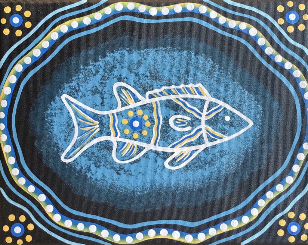 Cod (Burnanga) - Painting - Brett Wilson