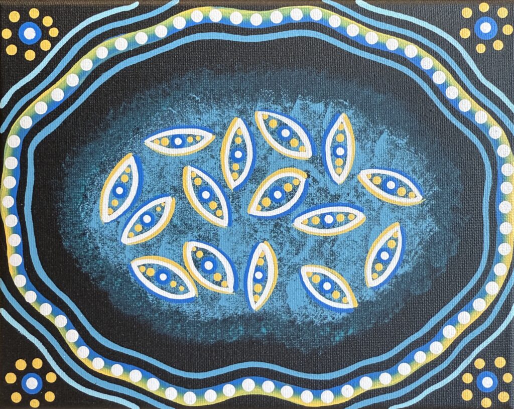 Mussels - Painting - Brett Wilson