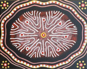 Axe (Ngana) - Painting - Brett Wilson