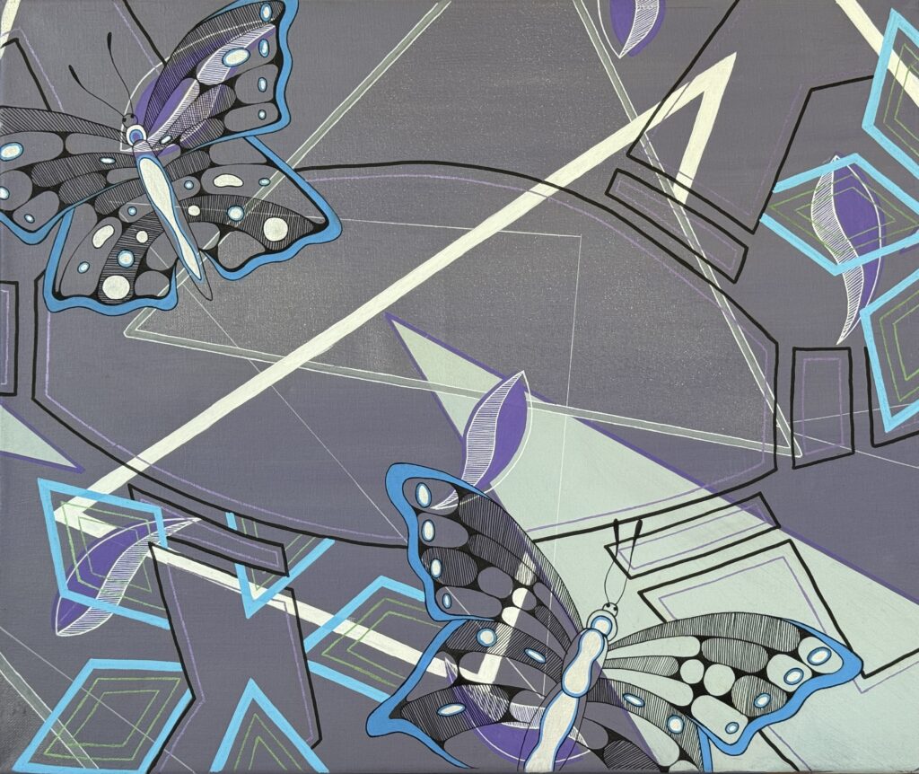 New Beginnings (Triptych) - Painting - Tahnee Day