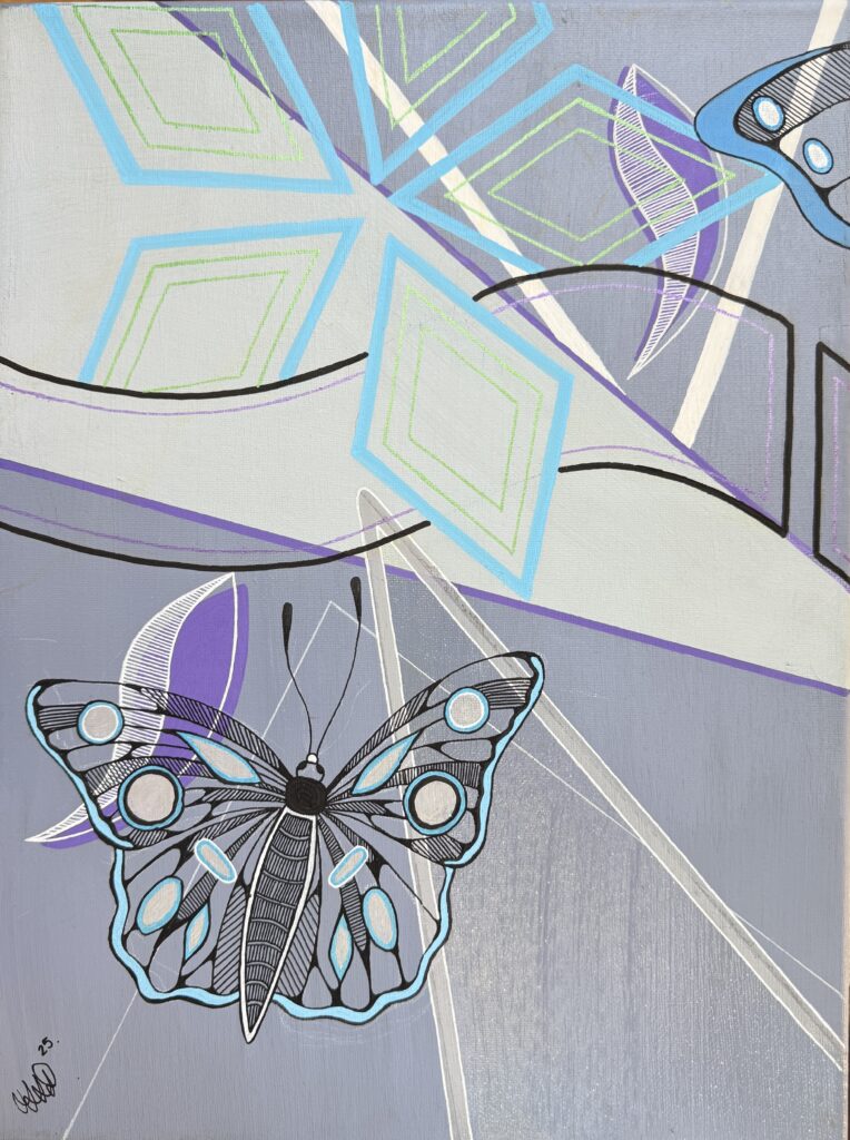 New Beginnings (Triptych) - Painting - Tahnee Day