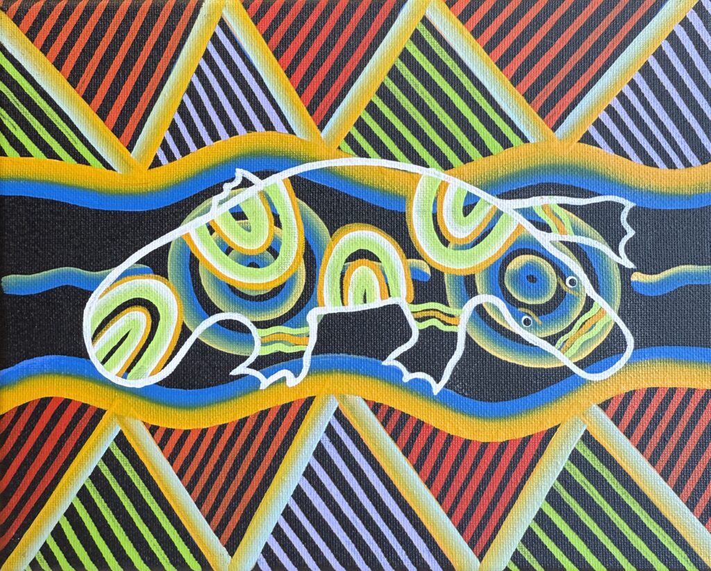 Platypus (Berranga) - Painting - Brett Wilson