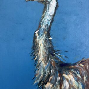Emu (Kalthi) - Painting - Roslyn  Lockhart