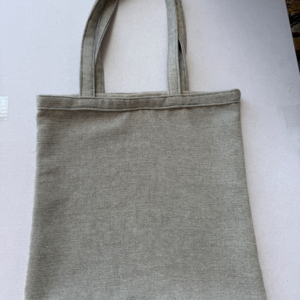 hand made linen tote bag (grey) - Textile - Tahnee Day