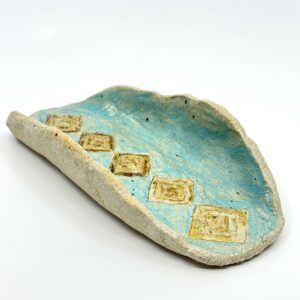 Blue Coolamon Diamond Dish