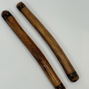 Hand Carved Clapsticks #5