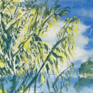 Morning Light_Stretched Linen Screen Print