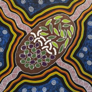 Coolamon with Bush Tucker