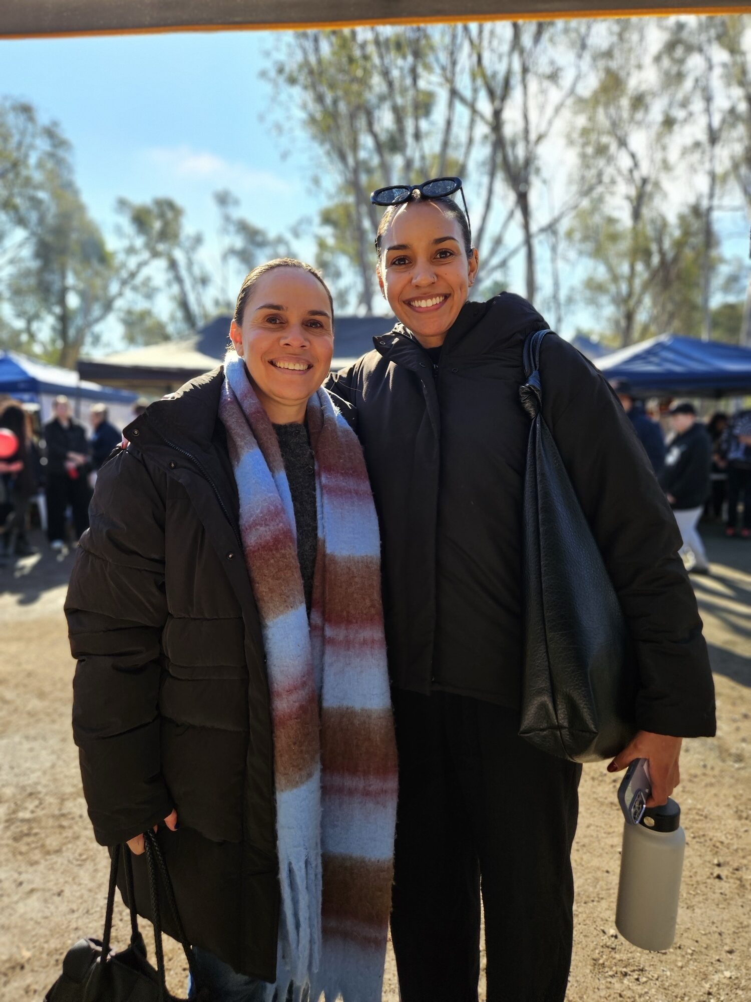 Belinda Briggs and Jedda Atkinson-Costa at Dharnya Day